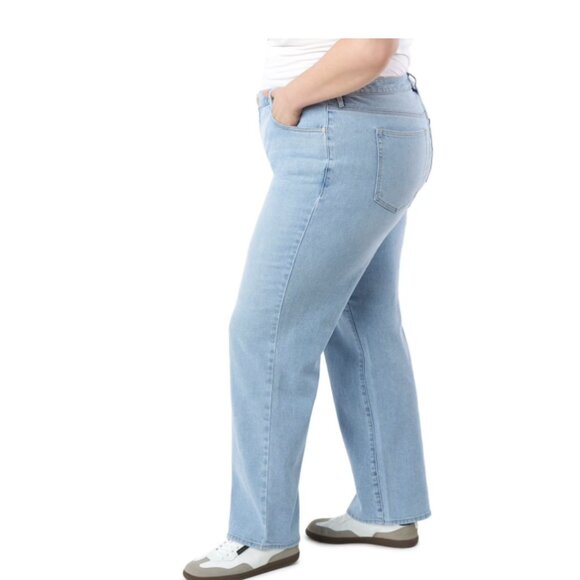 Seven7 Women's Loose Straight Jean - Picture 7 of 8